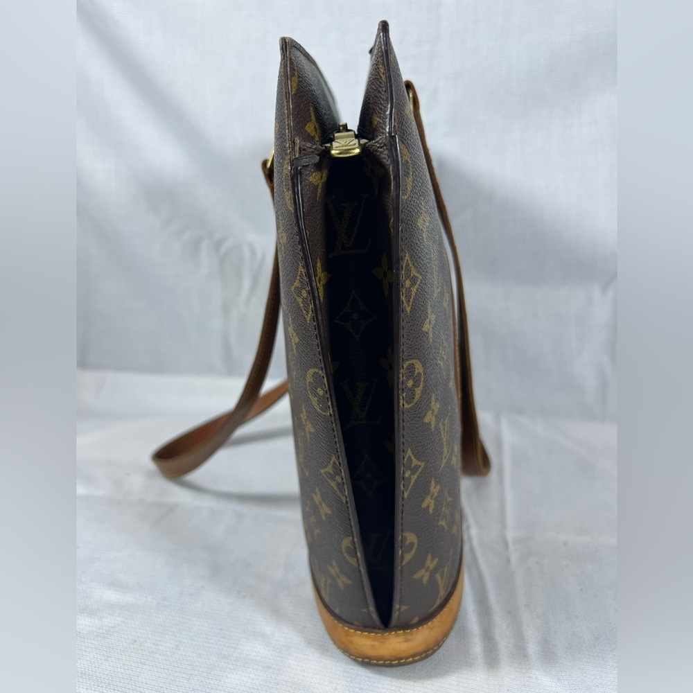 3001: Louis Vuitton Babylone Monogram Canvas Leather Tote Bag Shoulder Bag GM - Picture 5 of 14